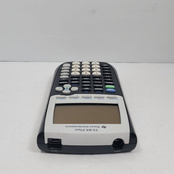 Texas Instruments TI-84 Plus Graphing Calculator With Cover-Tested Works - Picture 6 of 8